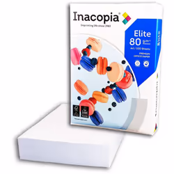 Papier A4 blanc 80g/m² - Convient pour imprimantes LASER - JET D'ENCRE & COPIEURS - 1 ramette comporte 500 feuilles A4 : form ...