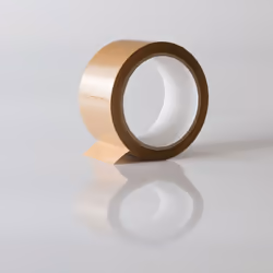 Qualité PREMIUM : film polypropylène 50 microns - Colle caoutchouc synthétique - Coloris marron - Longueur d'un rouleau : 66  ...