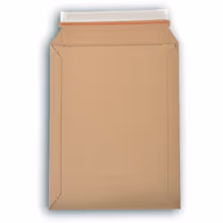 Pochette en carton micro-cannelé haute qualité - Carton ondulé stabilisé couleur marron. - Excellente finition, très bonne ri ...