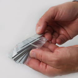 Enveloppebulle - Lot de 1000 Sachets plastiques à fermeture zip 60x80mm standard 50µ
