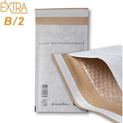 Enveloppebulle - Lot de 10 Enveloppes à bulles extra B/2 format 120x215 mm