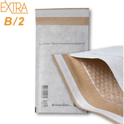 Enveloppebulle - Lot de 100 Enveloppes à bulles extra B/2 format 120x215 mm