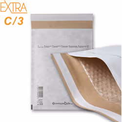 Type C/3 gamme EXTRA (plus résistantes que les gammes PRO et ECO) - Format intérieur 150 x 215 mm - Format extérieur 170 x 22 ...
