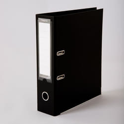 Classeur A4 à levier - ENVELOPPEBULLE - Classhic Noir - PVC - 32x28x8cm