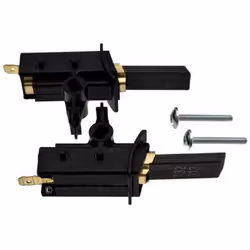 Jeu de 2 charbons moteur compatible pour lave-linge BRANDT, VEDETTE, THOMSON, FAGOR, SANGIORGIO, BLOMBERG, OCEAN, ELEKTRA-BRE ...