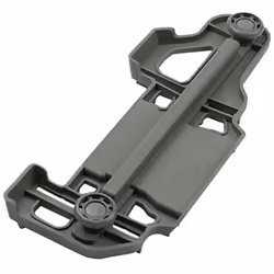 Support droit avec roulettes panier supérieur d'origine pour lave-vaisselle BEKO, BLOMBERG 1894900400 Appareils compatibles : ...