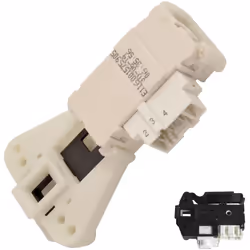 Securite de porte d'origine pour lave-linge INDESIT, ARISTON HOTPOINT, WHIRLPOOL, SCHOLTES, 2I MARCHI C00085194, C00297327 Ap ...