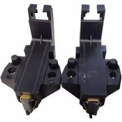 Kit 2 charbons moteur type gauche compatible pour lave-linge WHIRLPOOL, BAUKNECHT, BOSCH, SIEMENS, INDESIT, CANDY, ARISTON HO ...