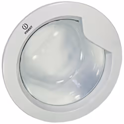 Hublot complet livré sans charnière en mètal pour lave-linge INDESIT, WHIRLPOOL, ARISTON HOTPOINT C00270980 Appareils compati ...