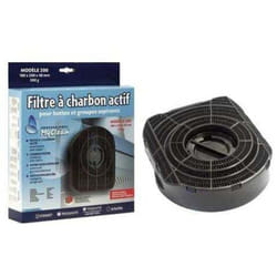 Lot de 2 filtres à charbon type 200 (481281718522, CHF200) Hotte scholtes, ignis, elica, bauknecht Kitchenaid whirlpool