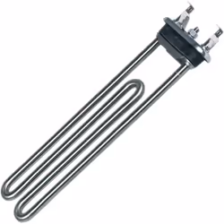Résistance 2050W sans sonde compatible pour lave-linge WHIRLPOOL, INDESIT, BAUKNECHT, LADEN, IGNIS, ARISTON HOTPOINT, PROLINE ...