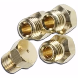 Jeu d'Injecteurs, gicleurs gaz butane / propane pour four, cuisinière HOTPOINT ARISTON HOTPOINT, INDESIT, SCHOLTES C00273333 ...