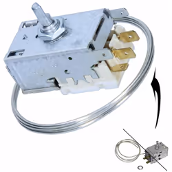Thermostat pour réfrigérateur, congélateur WHIRLPOOL, BAUKNECHT, IGNIS, IKEA WHIRLPOOL 484000008687 Appareils compatibles : [ ...