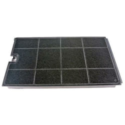 Whirlpool - Filtre charbon rectangulaire type 35 (à l'unité) d'origine 264X158X22mm (484000008675) Hotte bauknecht, ikea