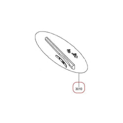 Dosseret bandeau complet /nb pour hotte Whirlpool