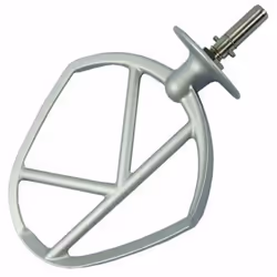 Batteur K en aluminium avec circlip pour robots MAJOR et COOKENWOOD Si votre accessoire d'origine ne possedait pas de circlip ...