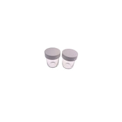 Lot de 2 pots verre + couvercle pour AT320 Robot ménager KW697736 KENWOOD Robot ménager KW697736 KENWOOD