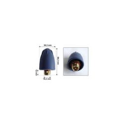 Bouchon chaudière male pour Centrale Vapeur Delonghi 7328143800