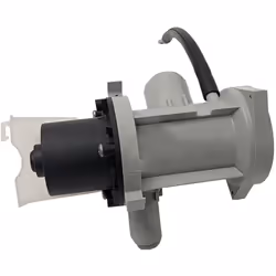 Pompe de vidange avec moteur pour lave linge et lave vaisselle LG Pompe de vidange complète avec moteur, corps de pompe et fi ...