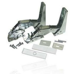 Bosch - Lot de 2 charnières [040 2 + 040 5] (481231018626, 00483621) Réfrigérateur, congélateur bauknecht, beko gaggenau, grundig, ikea whirlpool,