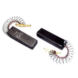 Jeu de 2 charbon lave-linge 36x12,5x5 mm - cosses 4,8 mm 3662734303436