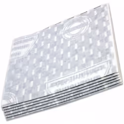 Lot 6 filtres graisse 60cm d'origine pour hotte NEFF, BOSCH, SIEMENS, VIVA Dimensions unitaires : 496X587X37 mm 00452151 Appa ...