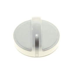 Bouton manette blanche pour cuisiniere Brandt 74X0265