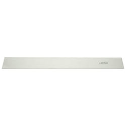 Visière verre 554MM x 65MM long x 4MM ep pour hotte Airlux