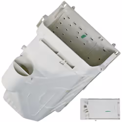 Bac à lessive, bac à détergent d'origine pour lave-linge WHIRLPOOL, BAUKNECHT 481010580618 Appareils compatibles : [MACHINE À ...