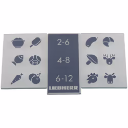 LIEBHERR - Bandeau Serigraphie Pour Tiroir - 7428838 -Bandeau serigraphie pour tiroir - -7428838-FROIDISSEMENT|PORTES|