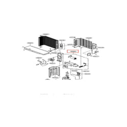 Ensemble electronique pour climatiseur LG 5400499903