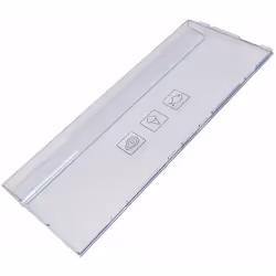 Description générale Façade de tiroir pour réfrigérateur et congélateur Beko, conçue comme pièce de remplacement. Cette façad ...