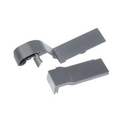 Couvercle charniere gris inox pour refrigerateur Samsung DA91-04464A