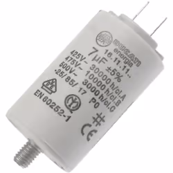 Condensateur de démarrage 7UF pour sèche-linge CANDY, ARISTON HOTPOINT, INDESIT, WHIRLPOOL 416171164 Appareils compatibles :  ...