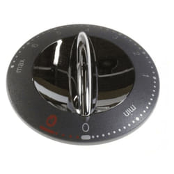 Bouton gris/chrome cde ul marquage 'off' pour pieces...