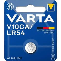 Pile bouton alcaline varta LR54 pour piles accumulateurs -...