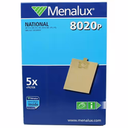 Menalux - sachet de sacs national pour pieces aspirateur nettoyeur...