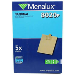 Menalux - sachet de sacs national pour pieces aspirateur nettoyeur...