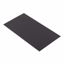 Plaque decor congelateur plastique anthracite pour...