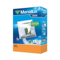 Menalux - set 5 sacs aspirateur pour pieces aspirateur nettoyeur petit...