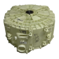 Demi-cuve arriere + roulement pour lave linge Haier 49049471