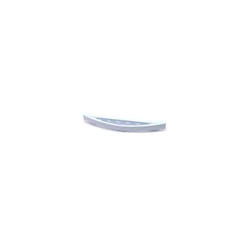 Poignee blanche porte four L:493 mm pour cuisiniere Indesit C00117538