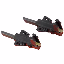 Kit 2 charbons compatible type droit pour lave-linge ARISTON HOTPOINT, INDESIT, ELECTROLUX, BOSCH, SIEMENS, BALAY, WHIRLPOOL, ...