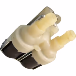 Electrovanne 2 voies 90° 12mm compatible pour lave-linge HAIER, PROLINE, FAR, AYA, ARISTON HOTPOINT , WHIRLPOOL, INDESIT 0021 ...