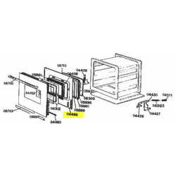 SUPPORT ARTICULATION DR/GA REP 04466 pour FOUR ROSIERES -...