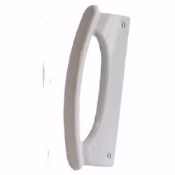 Poignée de porte compatible (à l'unité) compatible pour réfrigérateur, congélateur WHIRLPOOL, LADEN Entraxe : 17,5cm Longueur ...