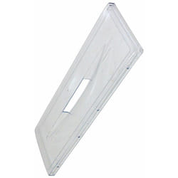 Façade de bac a légumes crystal neutre d'origine 460X156 mm (C00283264, 482000031576) Réfrigérateur, congélateur ariston hotpoint, indesit Scholtes