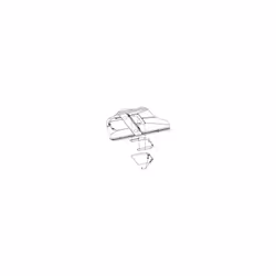 Support filtre a charbon pour hotte aspirante Roblin - 30SF069