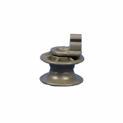 Roulette panier supérieur pour Lave-vaisselle LG - 4581DD3002A. Diamètre: 27 mm.