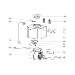 Platine De Puissance Rep 609 133.0071.153 Pour hotte